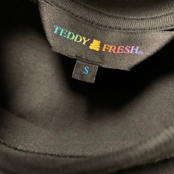 Teddy Fresh 'Just What I Needed' Tee [Size S, Black/Multi] - Picture 3 of 3